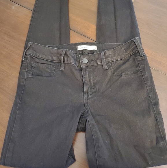 Bullhead Black Denim Jeans Sz 7 - Picture 2 of 6